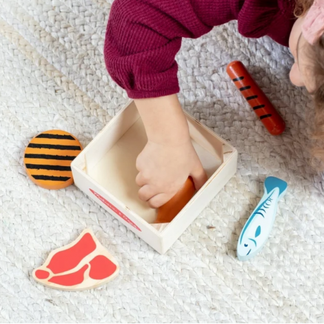 Set Proteine Lemn Melissa & Doug | Joc Educativ - imagine 4