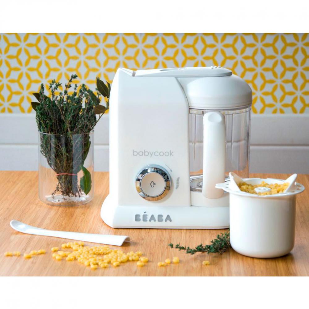 Beaba Babycook Solo White Silver | Robot Gătit - imagine 2