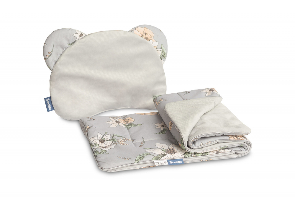 Set Sensillo Lily Grey Pernă Pilota Antialergică - imagine 4