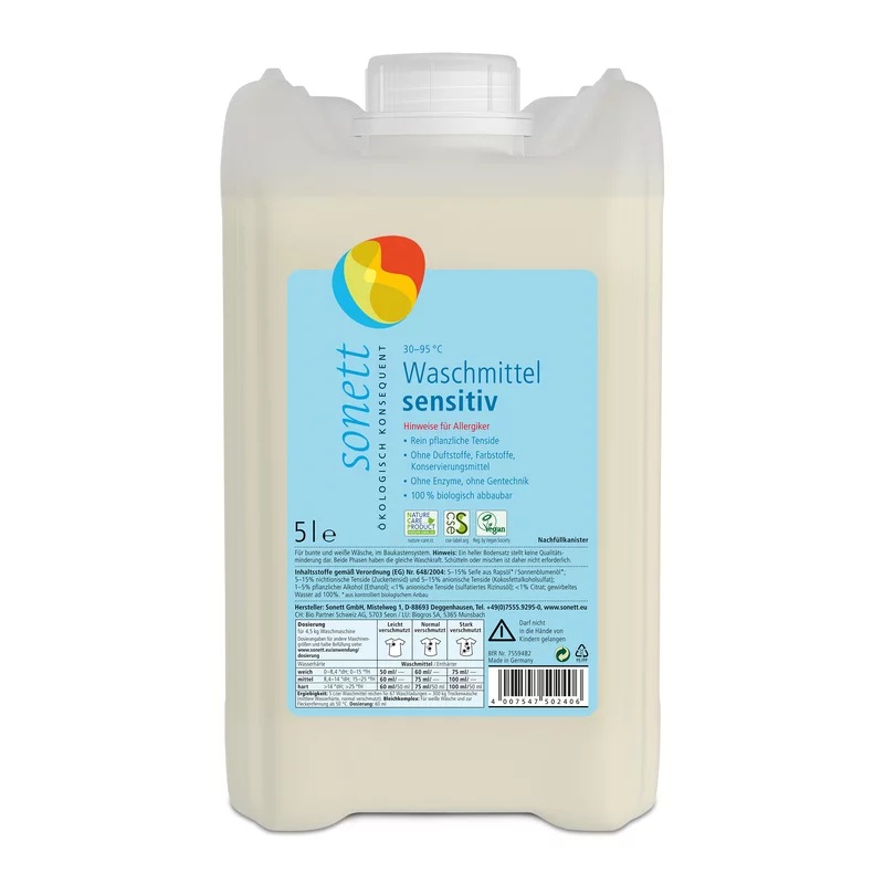 Detergent Sensitive Sonett Ecologic 5L