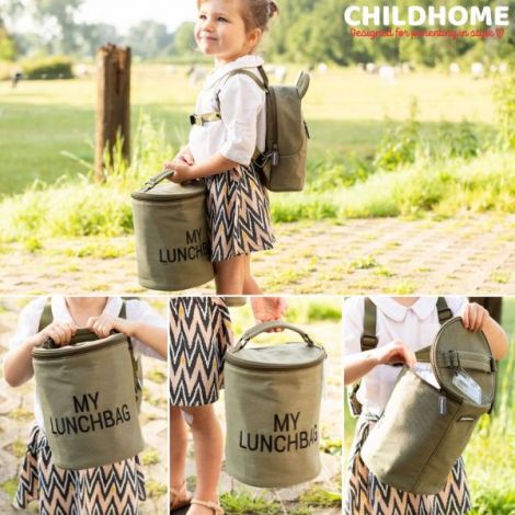 Childhome My Lunchbag - Prânz Proaspăt Kaki - imagine 7