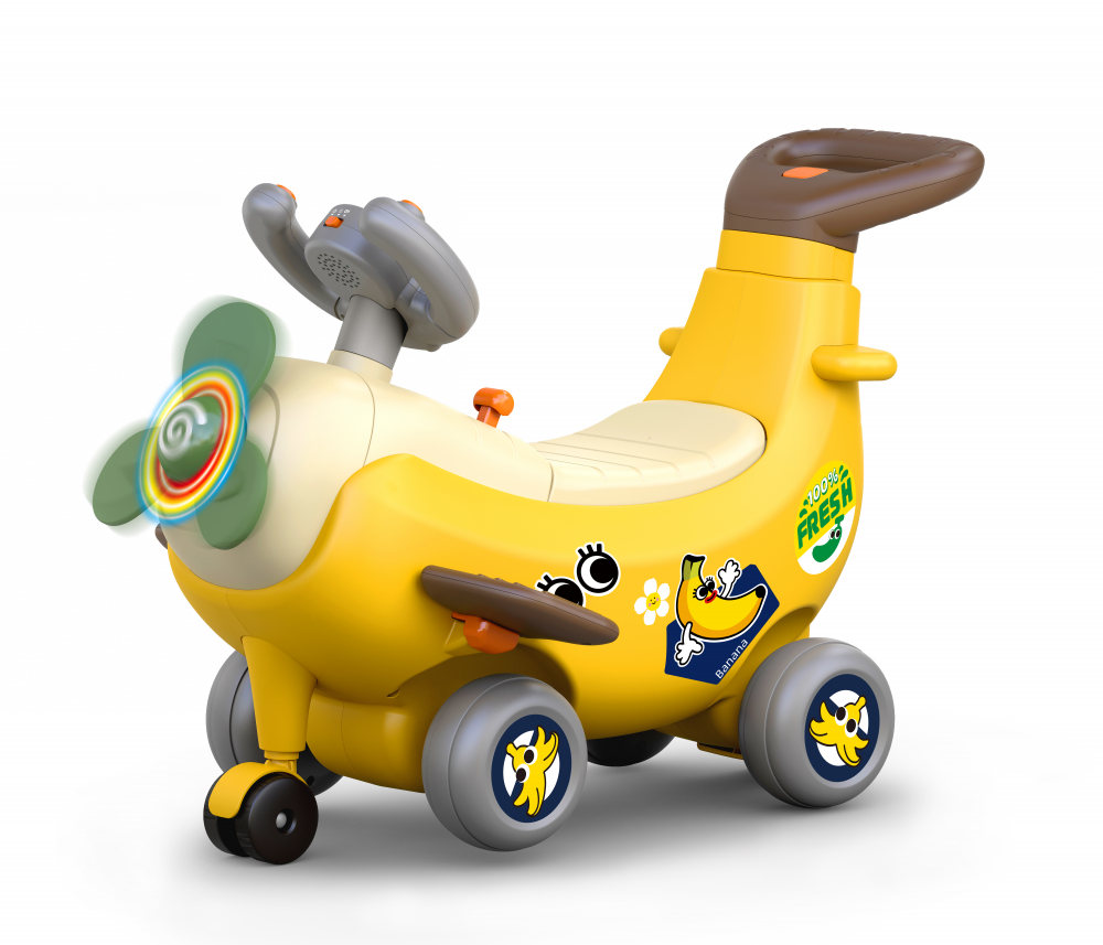 Avion Interactiv Hola 4-in-1 - Jucărie Ride On - imagine 7
