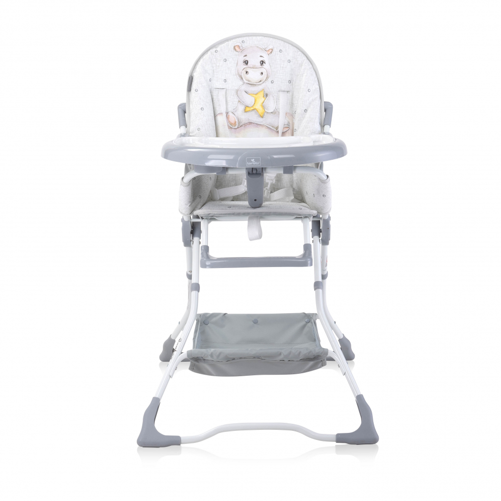 Scaun de masă Lorelli Bonbon Noble Grey Hippo
