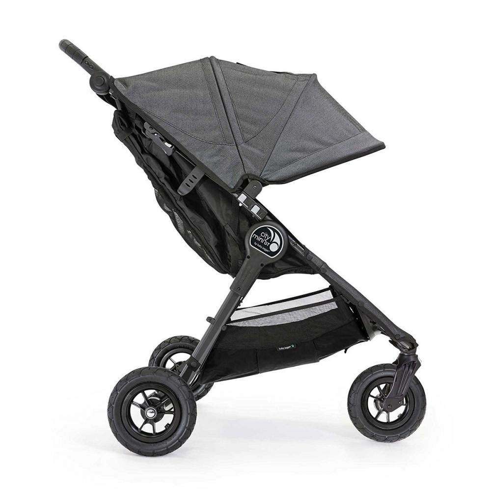 Carucior Baby Jogger City Mini GT Charcoal Denim, All-Terrain - imagine 2