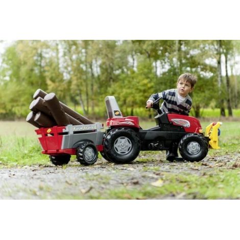 Tractor Rolly Toys cu Cupă și Remorcă - imagine 7