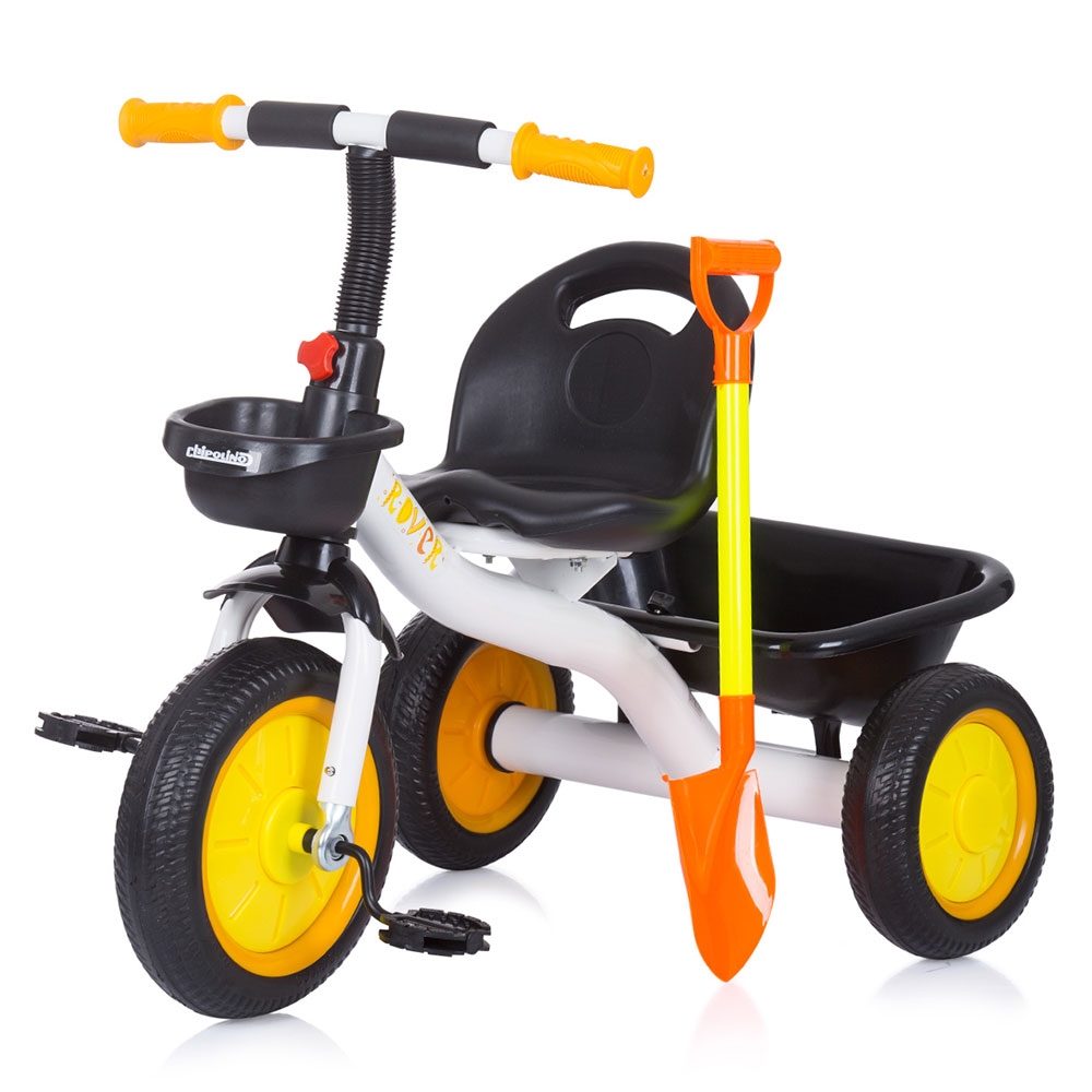 Tricicleta Chipolino Rover, Galben, Până la 25kg