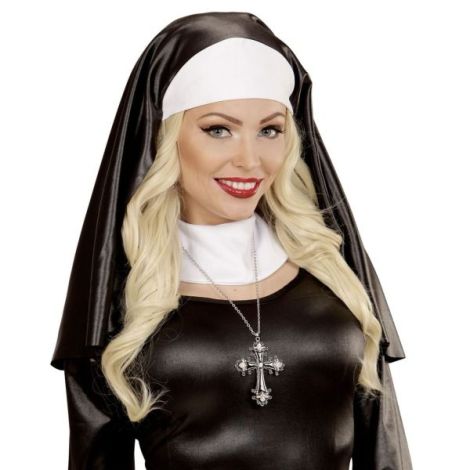 Colier Cruce Neagra Widmann | Look Carnaval - imagine 4