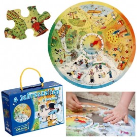 Puzzle Circular Anotimpurile Beleduc Educativ