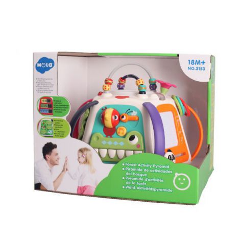 Piramida Bebe Hola cu Activități Interactive - imagine 2