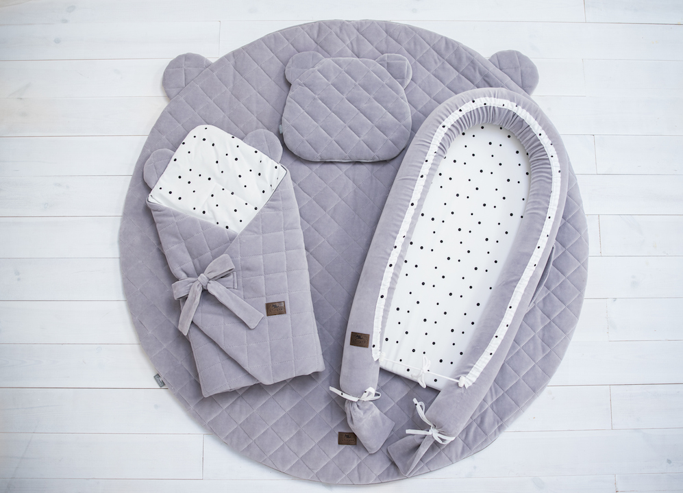 Wrap Babyhorn Gri Nor Pufos | Nou-Născuți