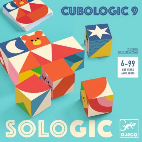 Djeco Cubologic 9 | Joc de Logică și Răbdare