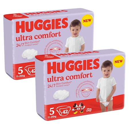 Huggies Ultra Comfort 5, 84 bucăți - imagine 7