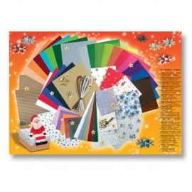 Set Creativitate Crăciun 110 Folia Paper - imagine 3