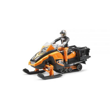 BRUDER Snowmobiliar cu Șofer - Jucărie Iarnă - imagine 4