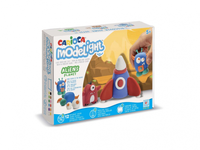 Plastilina Carioca ModeLight Maxi PlayBox