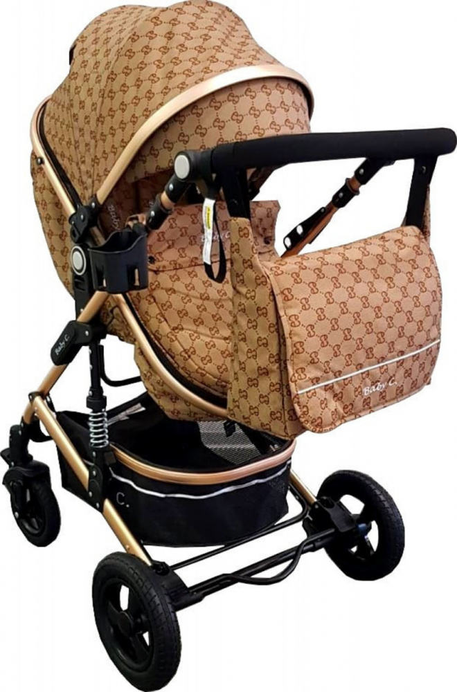Carucior Baby Care PRO 531 2in1 Maro - imagine 2