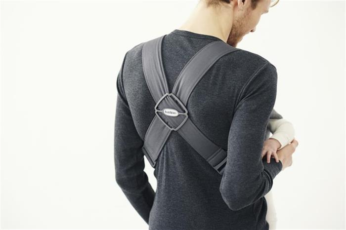 BabyBjorn Mini Marsupiu Anatomic Gri - imagine 8