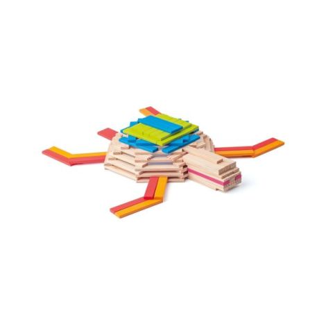 Woodyland Caramizi Lemn 200 piese Educativ - imagine 2