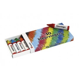 Set 10 mini creioane cerate Heutink | Pentru Creativitate