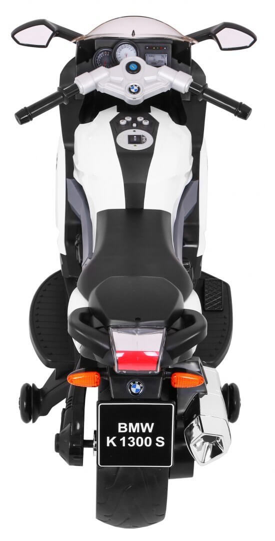 Motocicleta Electrică BMW K1300S Alb Copii - imagine 4
