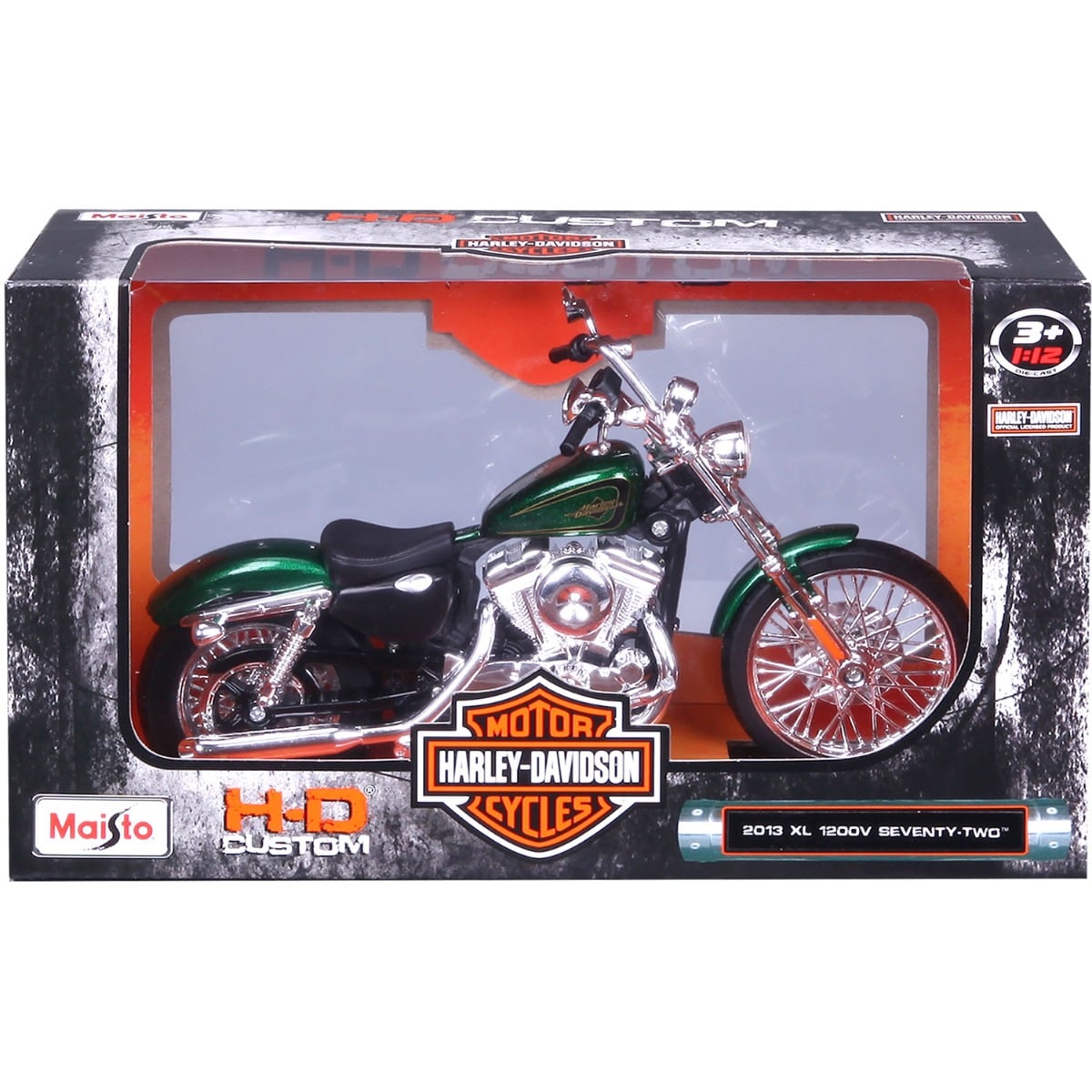 Maisto Harley-Davidson 2013 XL 1200V, Scara 1:12