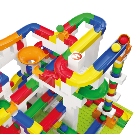 Hubelino Marble Run 585 piese - Set Construcție - imagine 5