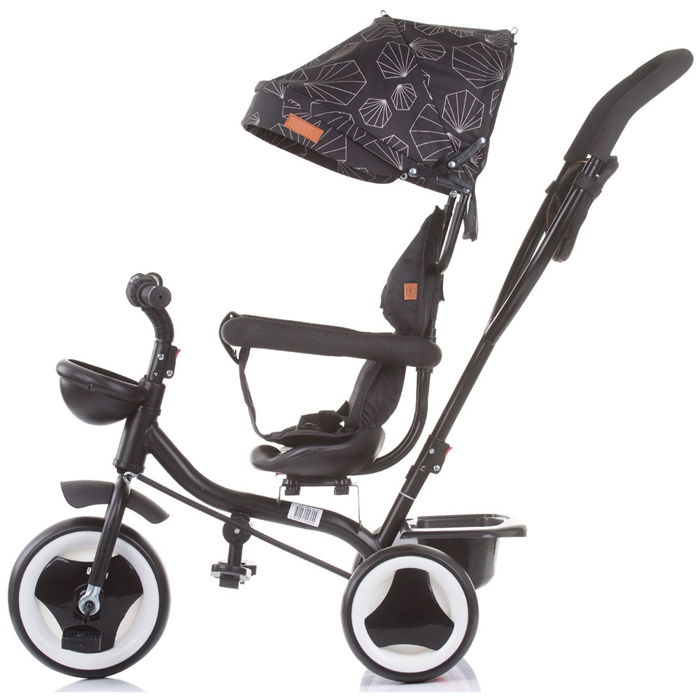 Tricicleta Chipolino Jazz Raven, Scaun Rotativ 360°