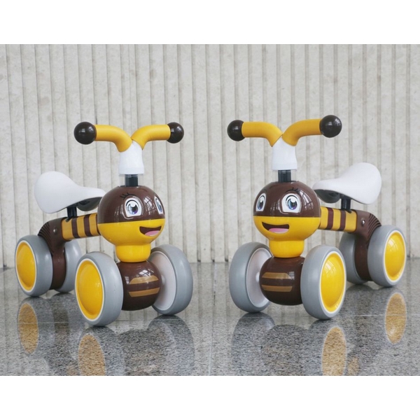 Ride-On Ecotoys Albinuta, Galben, 10-36 Luni - imagine 2
