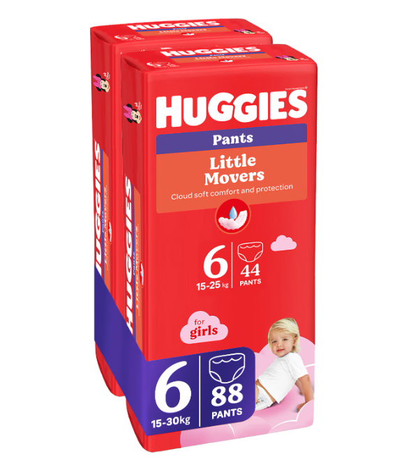 Huggies Pants Girl 88 buc | Protecție Premium - imagine 6
