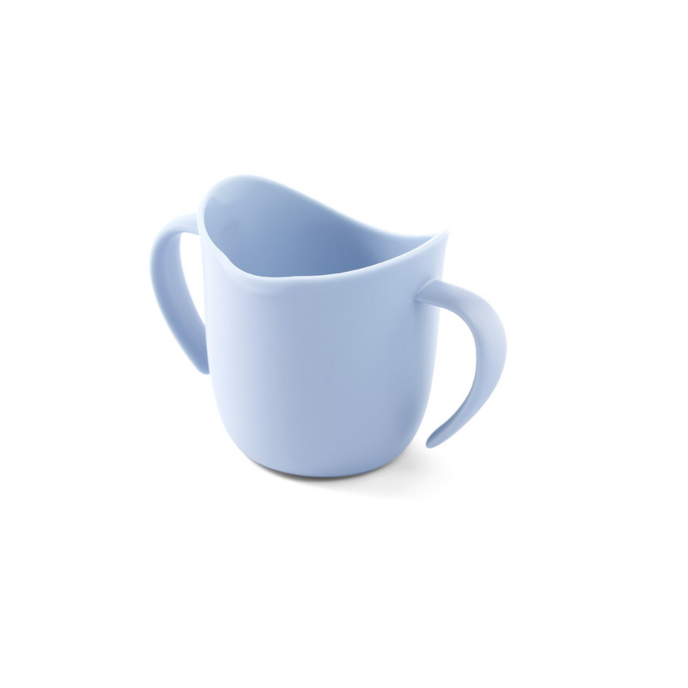 Cană Ergonomică Babyono 120 ml, Albastru Închis - imagine 2