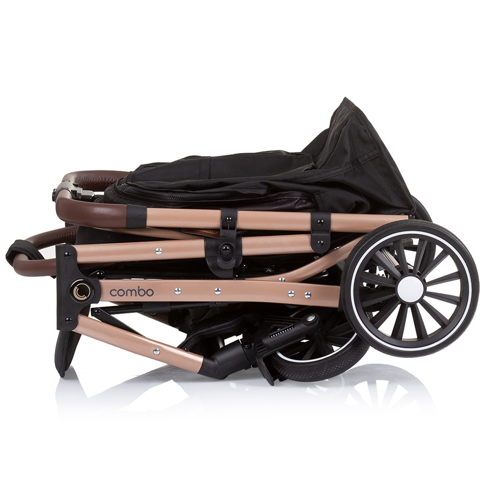 Carucior Sport Chipolino Combo Obsidian Gold - imagine 6