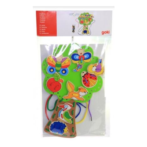 Joc de Însiretat Copacelul Goki - Motricitate Fină - imagine 4