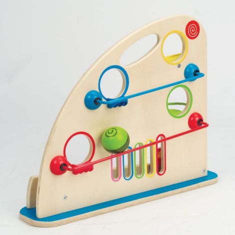 Hape Cursa cu Bile - Jucarie Educationala din Lemn - imagine 2