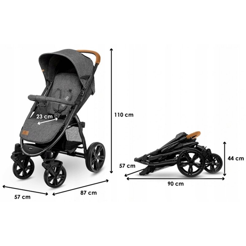 Carucior Sport Lionelo Annet Plus Blue Denim
