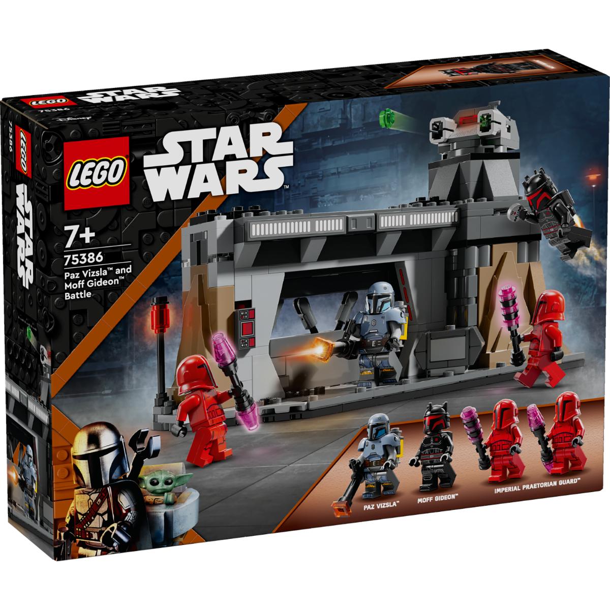 LEGO Star Wars 75386: Lupta Paz Vizsla vs Moff Gideon