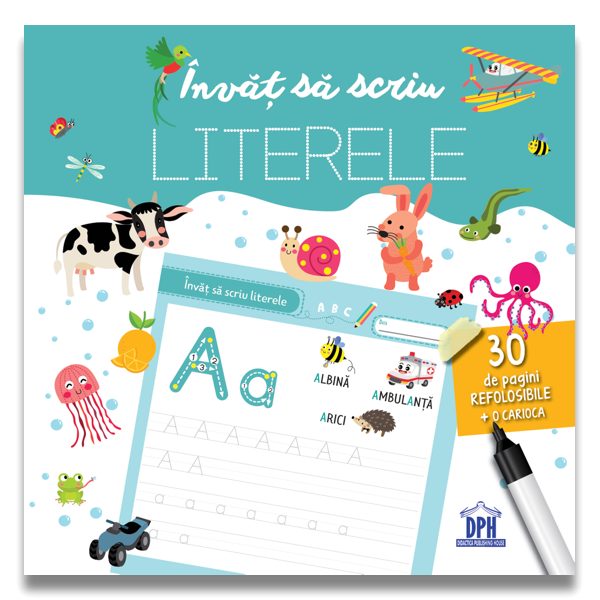 DPH Caiet Învăț Scrierea Literelor