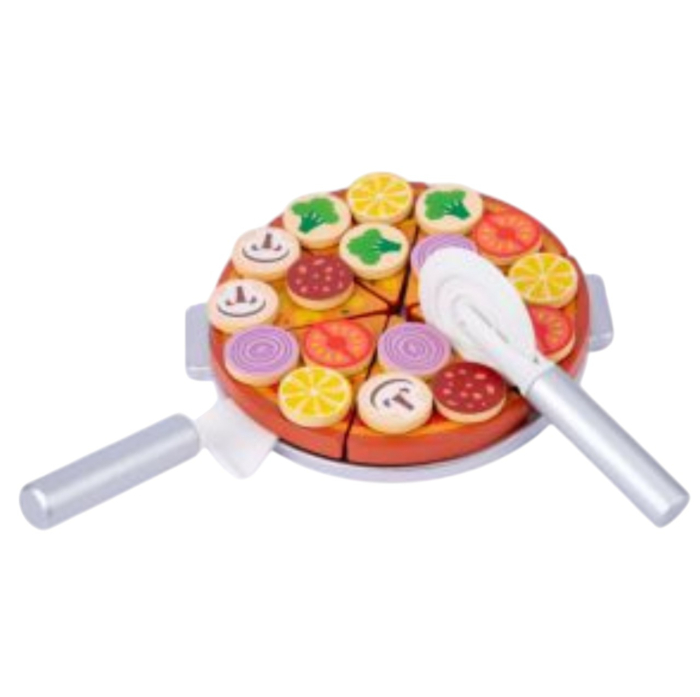 Jucărie Montessori Pizza Lemn Krista