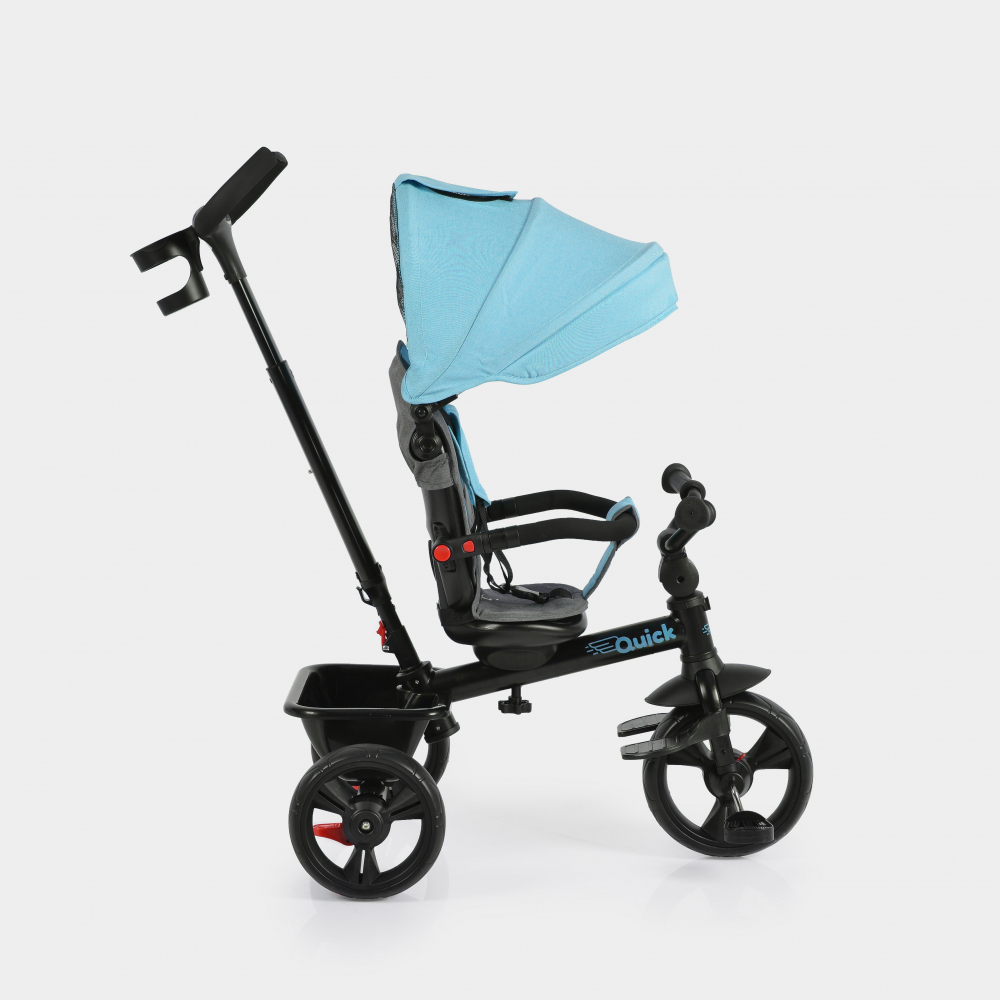 Tricicleta Byox Quick Turcoaz, Maner Directie - imagine 6
