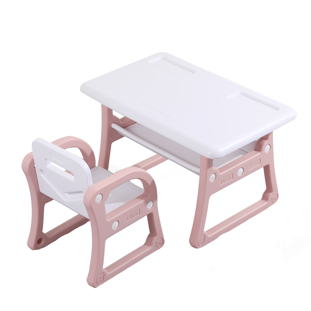 Masuta de studiu cu scaunel Nichiduta School Pink - imagine 9