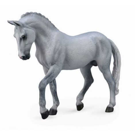 Figurina Armasar Trakehner Gri Collecta | Detaliat și Sigur