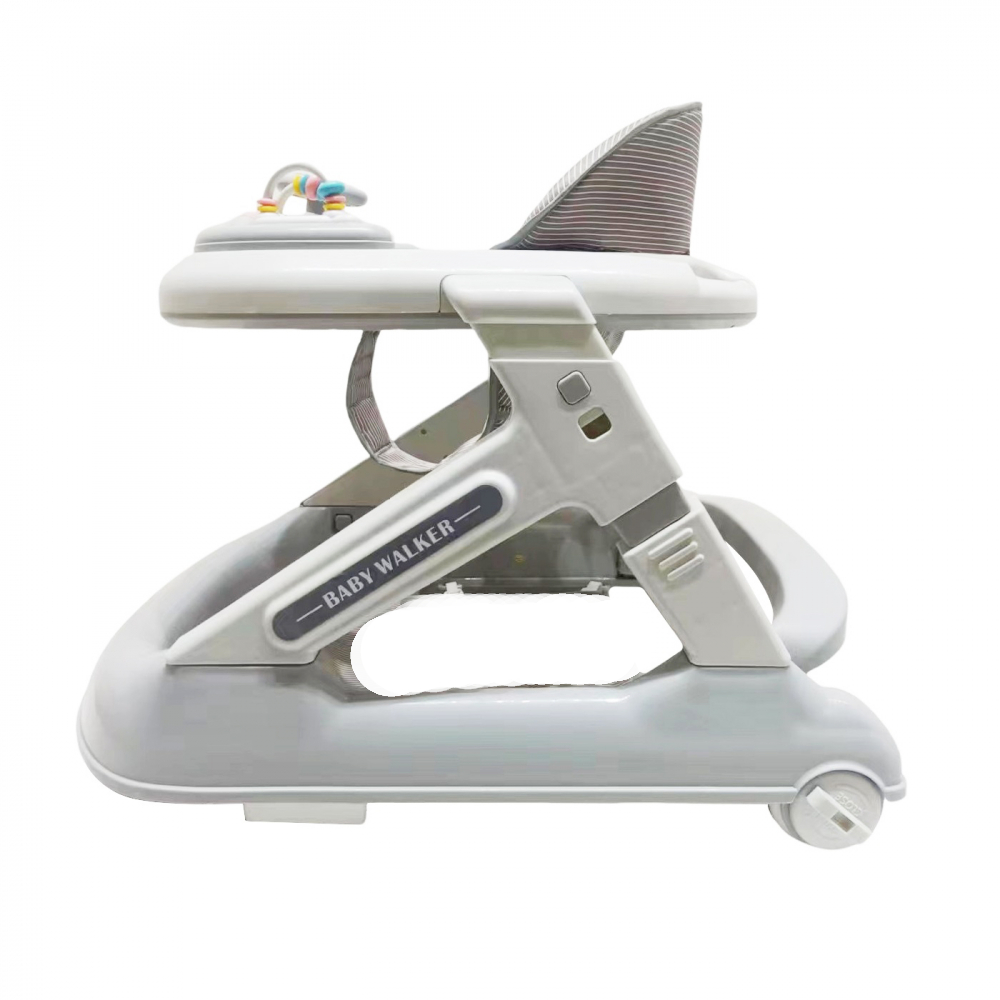Premergator Little Mom Driver Grey, Scaun Reglabil, Roti Pivotante - imagine 7