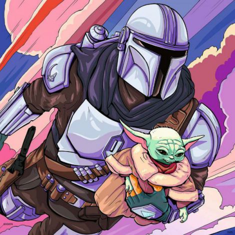 Puzzle Baby Yoda 3x49 Ravensburger - Joc Educativ - imagine 3
