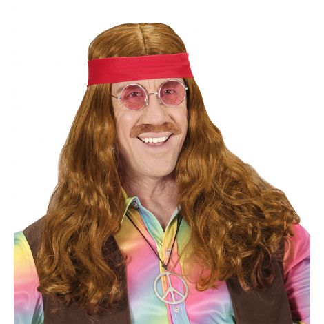 Peruca Hippie Barbati Widmann Italia