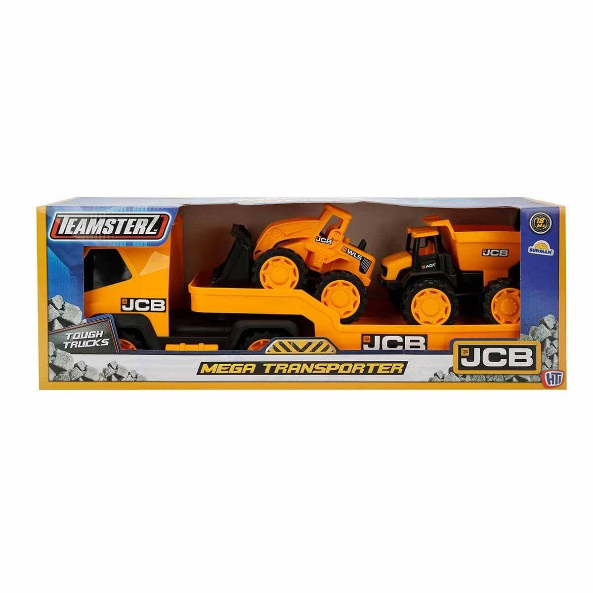 Set JCB Transportor cu Basculanta si Excavator