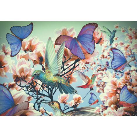 Puzzle Pasarea Colibri, 300 Piese, Ravensburger - imagine 2