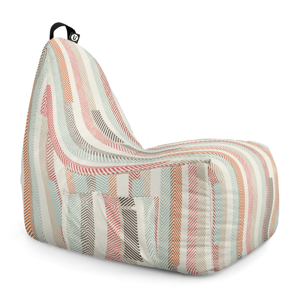 Fotoliu Puf Bean Bag Chill XL Multicolor Updeco - imagine 6