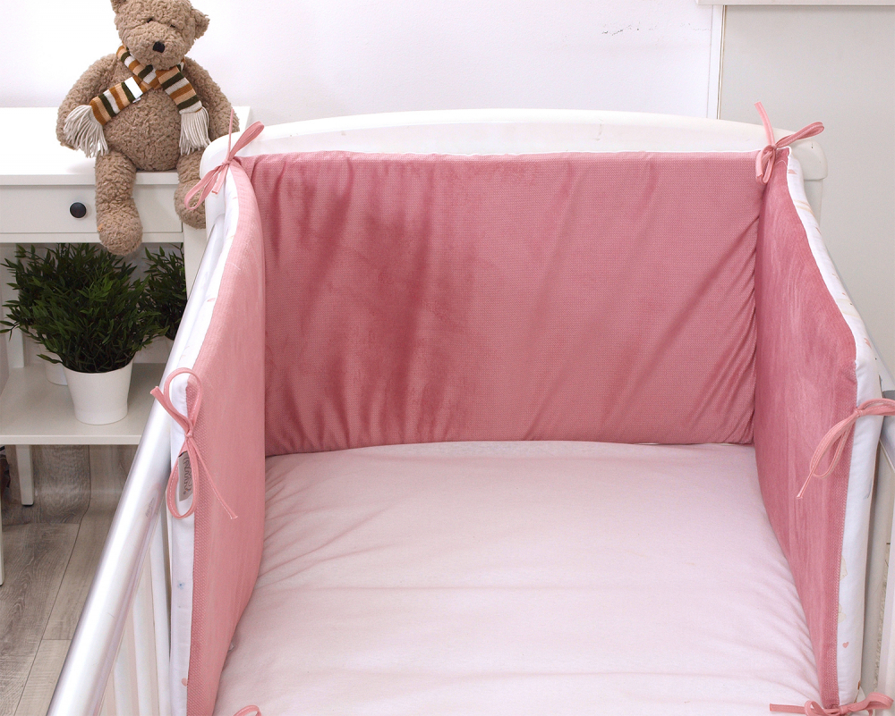 Aparatoare Patut Amy Sweet Velvet Rose 180cm - imagine 4