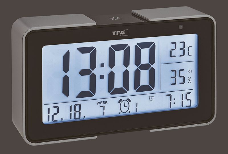 TFA Termometru Higrometru Digital cu Ecran LCD Mare