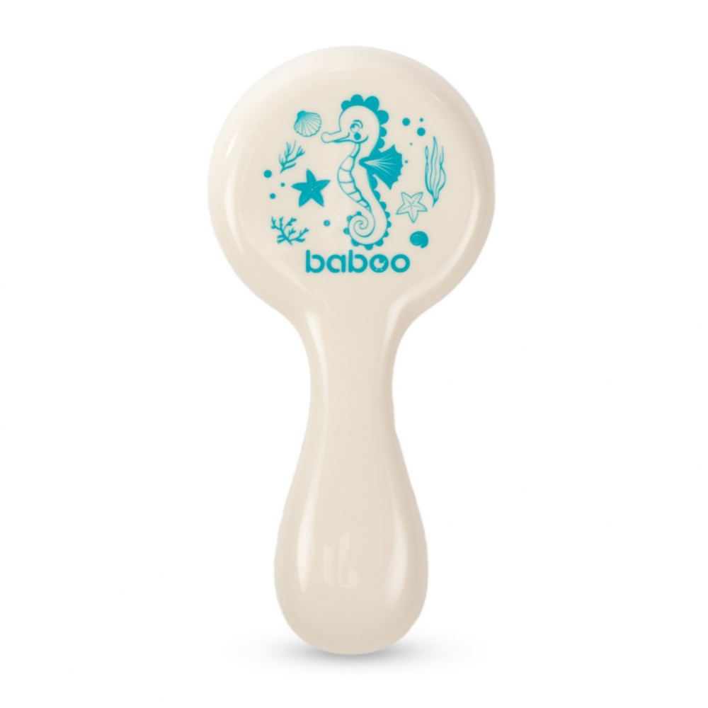 Set Perie & Pieptene Baboo Îngrijire Delicată - imagine 3