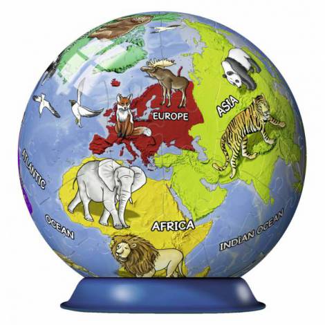 Puzzle 3D Glob Ravensburger - Lumea În Miniatură - imagine 2